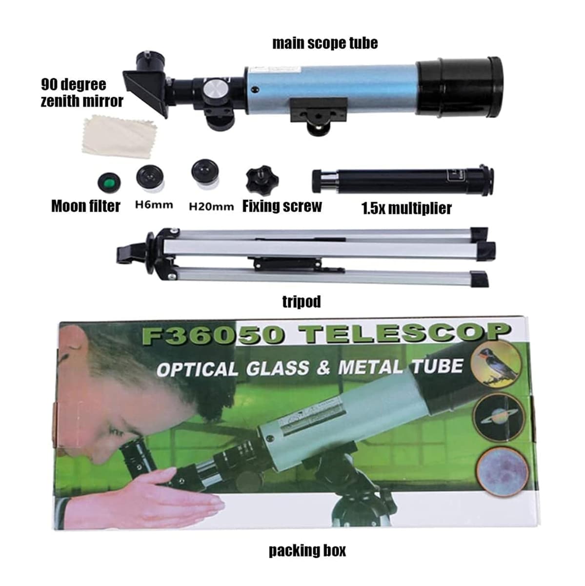 Telescopio F36050 Principiantes