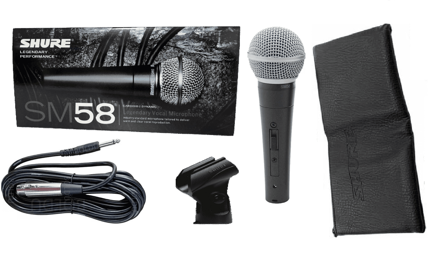 Micrófono Alámbrico sm58-sk  interruptor