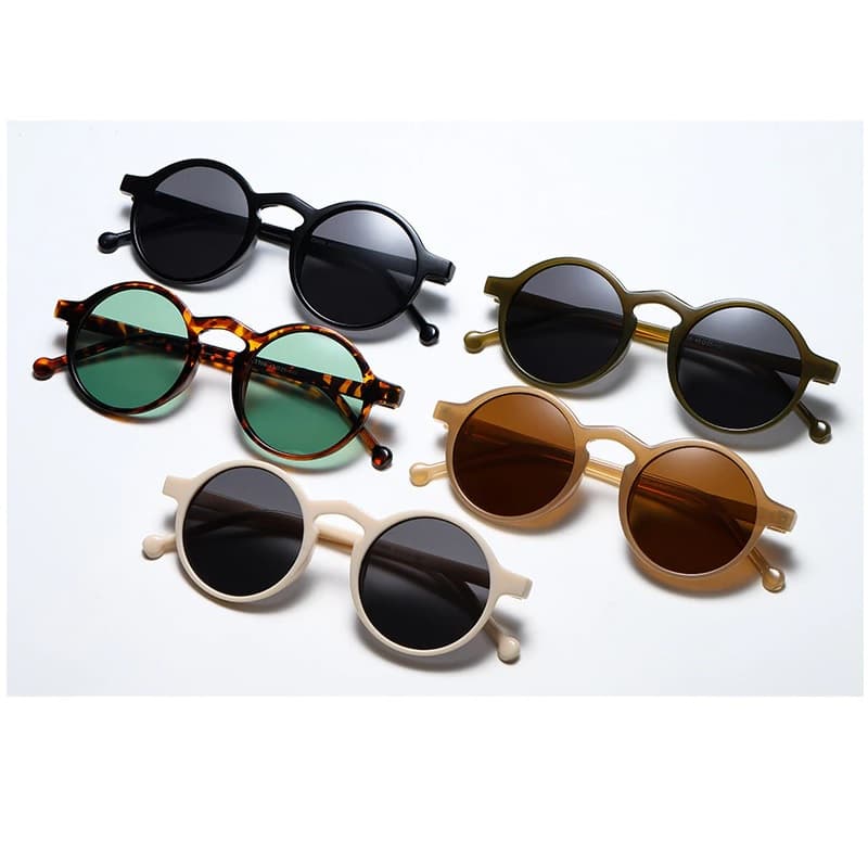 Gafas De Sol Casual  Redondas Unisex
