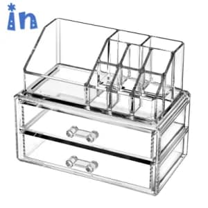 Organizador acrilico para maquillaje