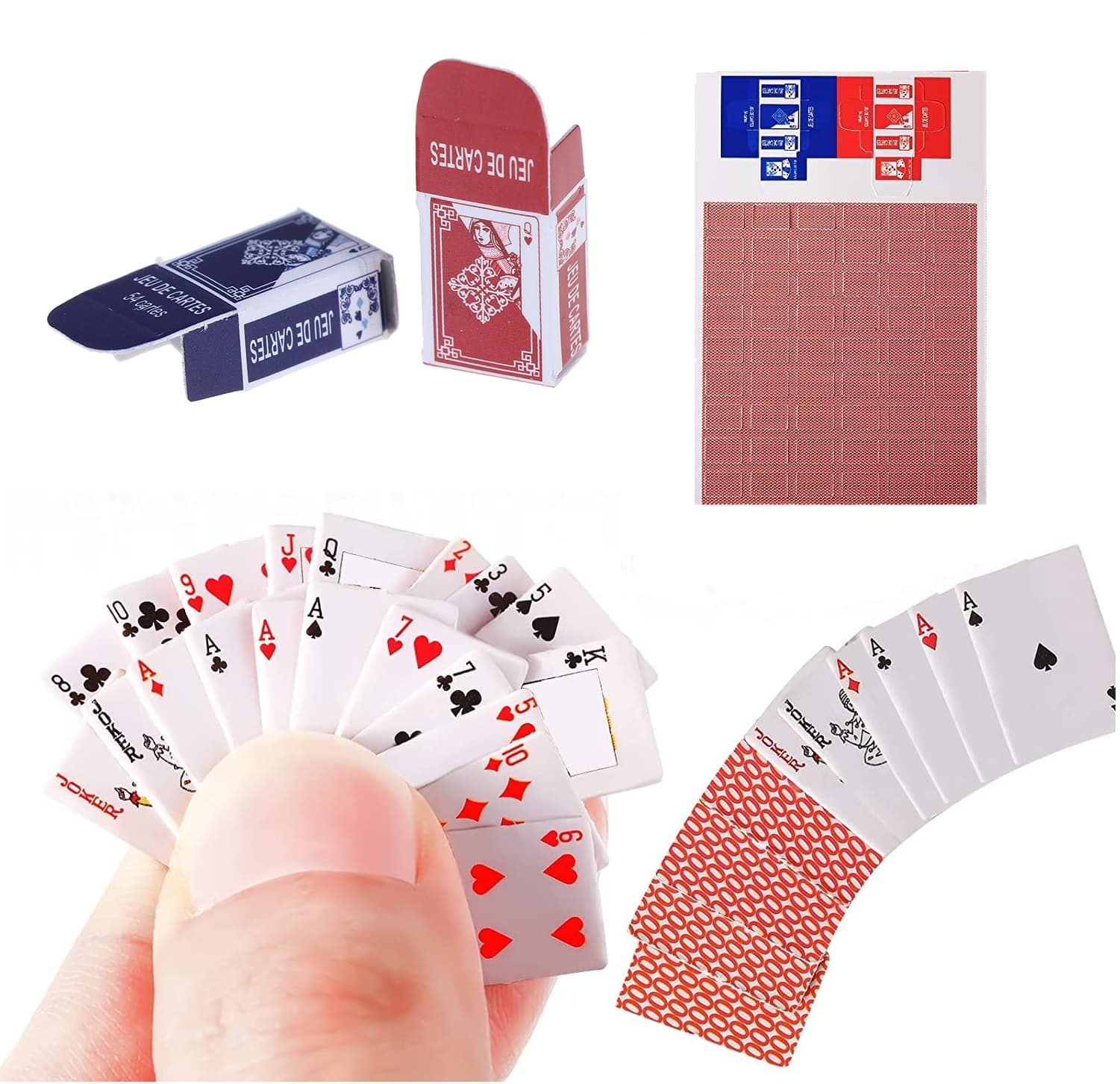 Baraja Miniatura Cartas De Poker