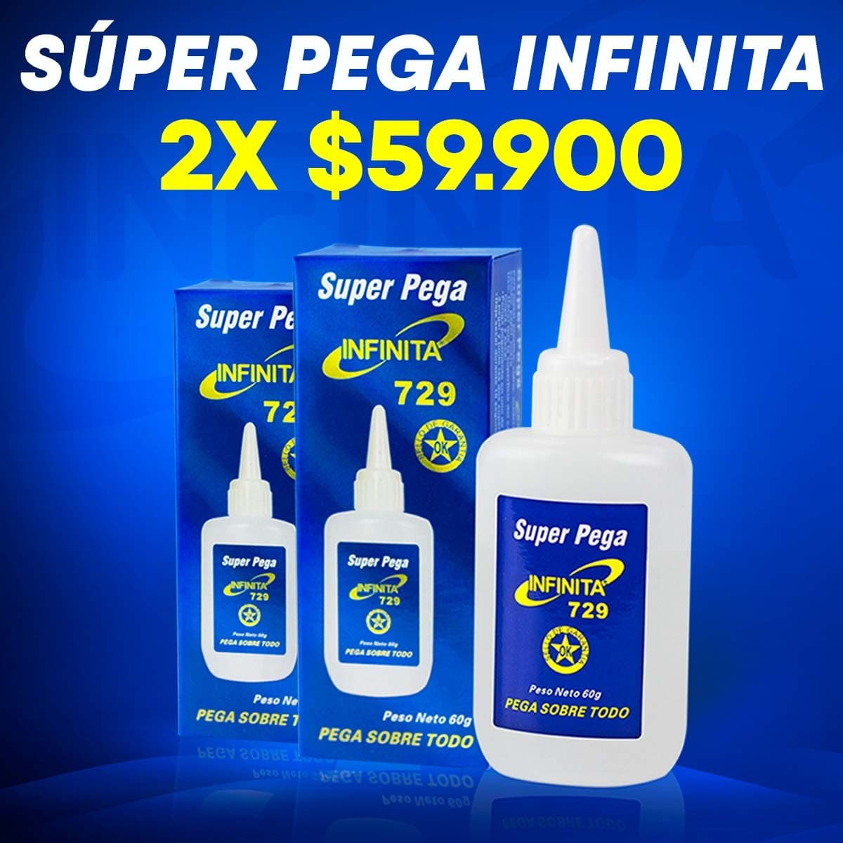 Pegante Instantaneo "Súper Pega"