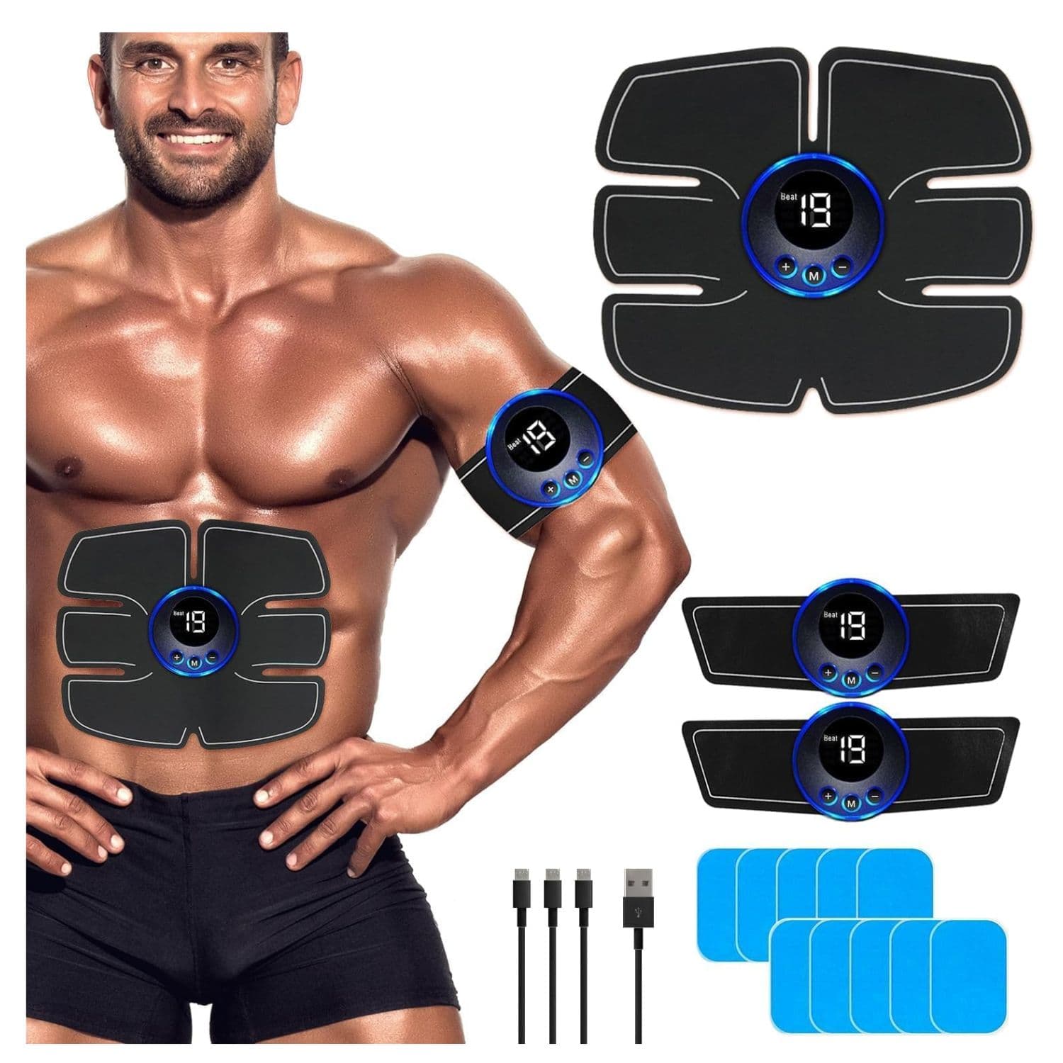 Masajeador Estimulación Muscular Moldead