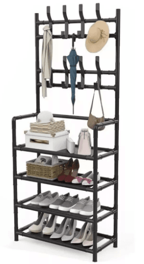 Organizador de ropa y zapatos x4 pisos