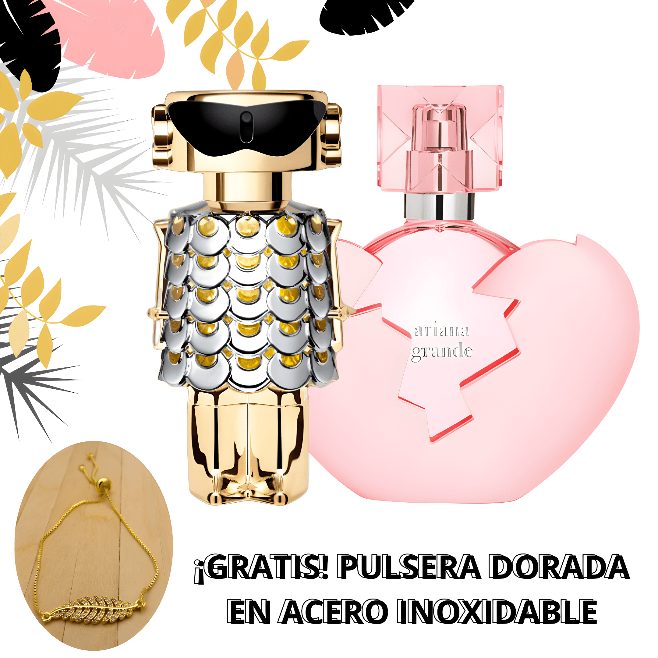 KIT THANK U NEXT - FAME + PULSERA