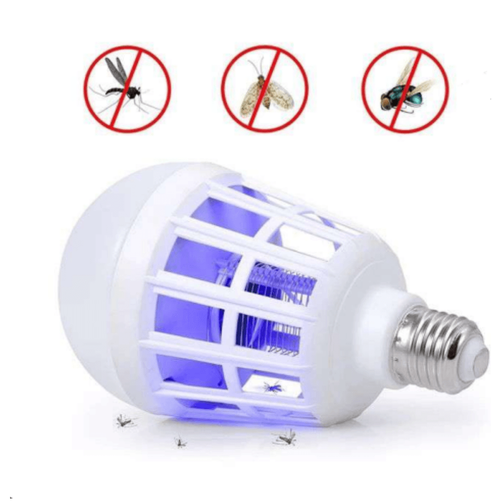 Bombillo Led Mata Zancudos Insectos Sin