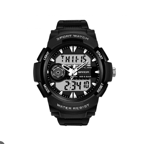 RELOJ SANDA 6002 ORIGINAL  EN CAJA METAL