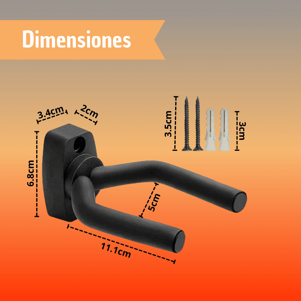 Ganchos Soporte Colgador Pared