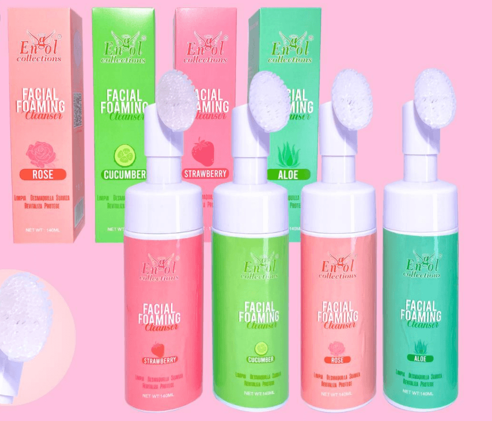 Espuma facial limpiadora