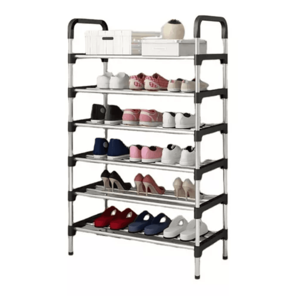 Organizador Zapatos 6 Niveles Acero Inox