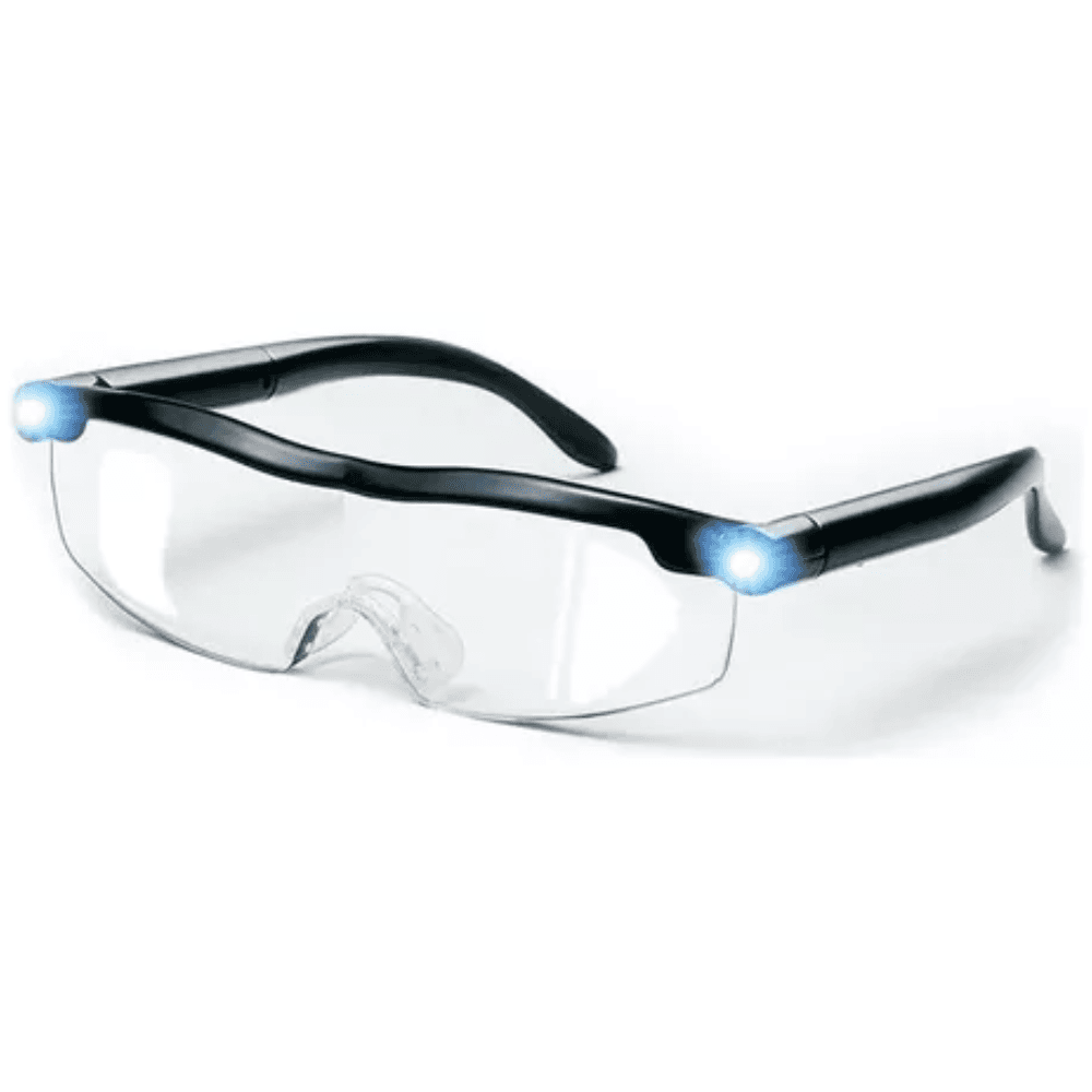 Gafas Lupa Visión De Aumento Con Luz Ori