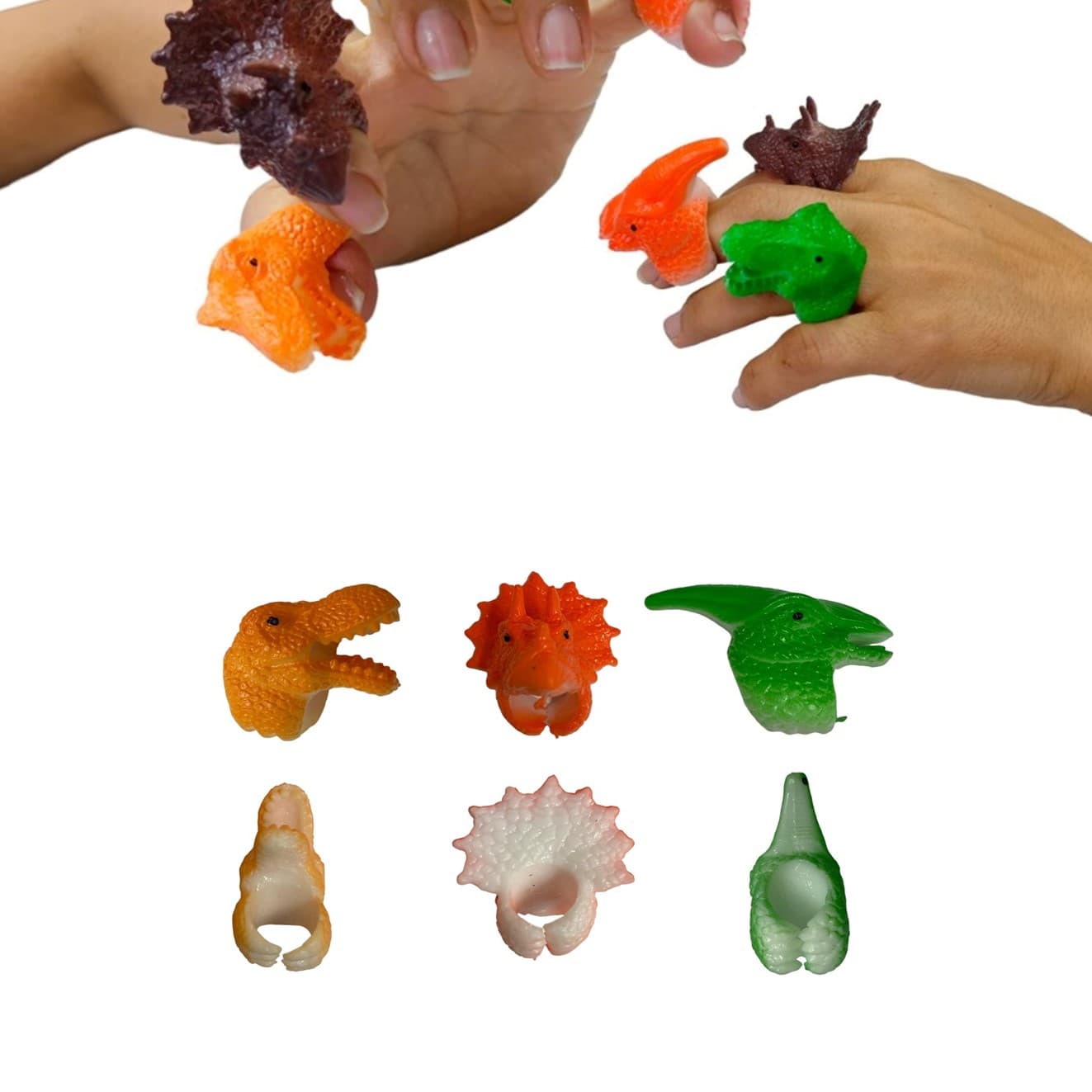 Anillos De Dinosaurios ajustables*50