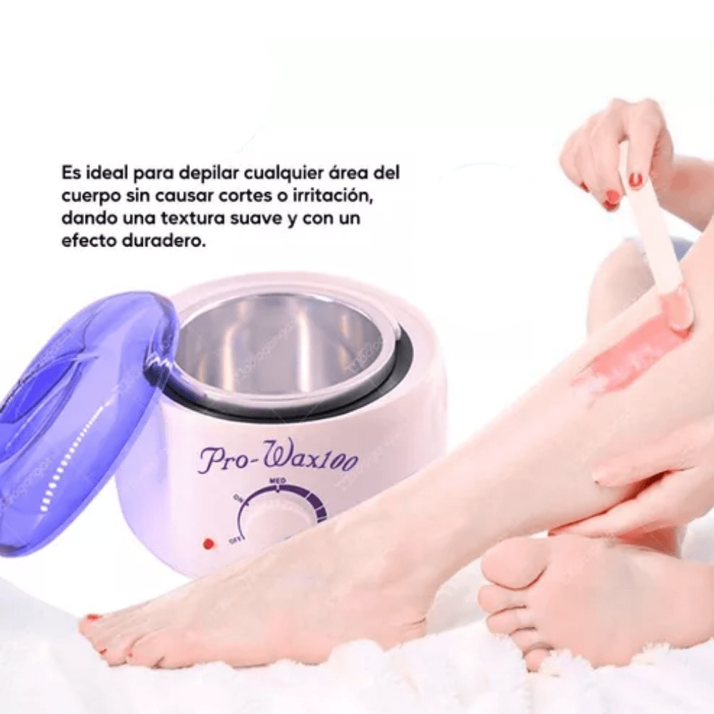 Kit Cera Depilatoria Calentador