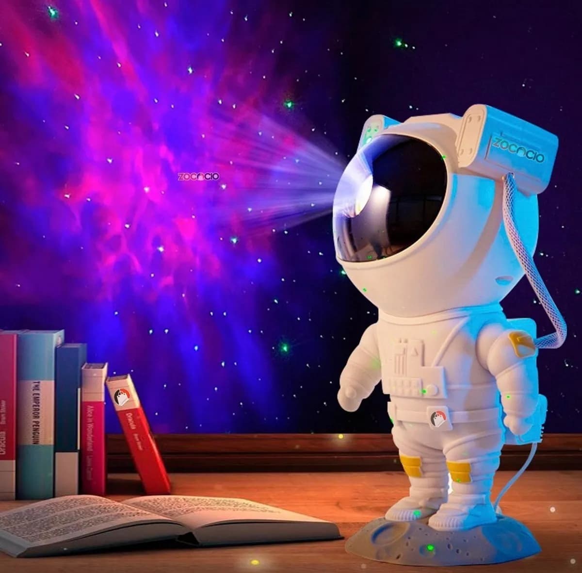 Proyector Lampara Astronauta Galaxia