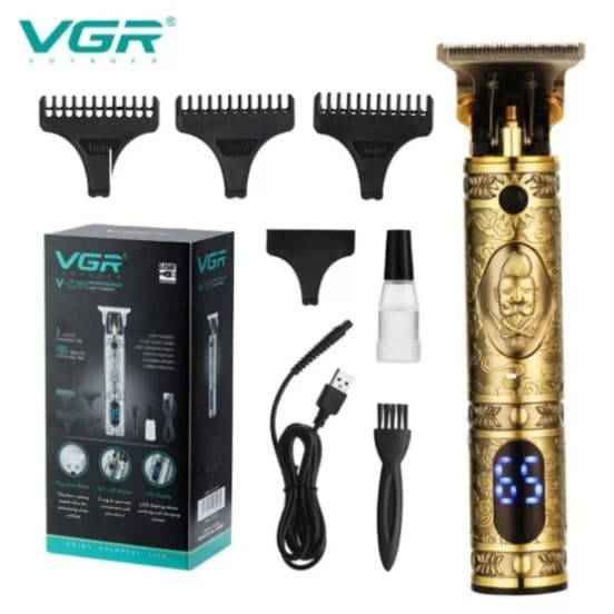Cortadora de pelo VGR V-085 dorada 100V/