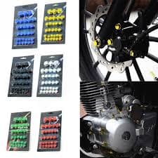 Tapa de tornillo para motocicleta,