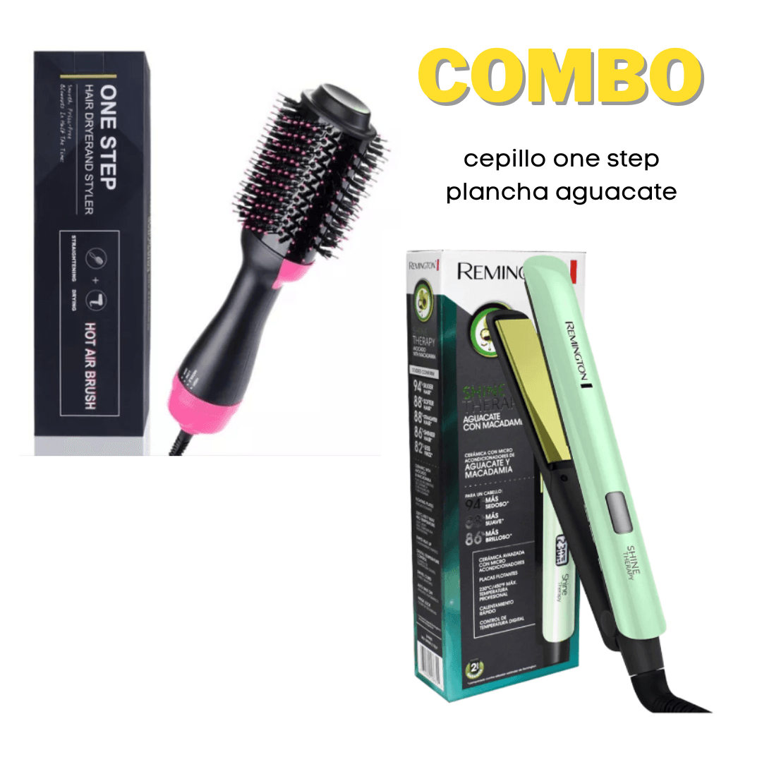 plancha aguacate + Cepillo one step