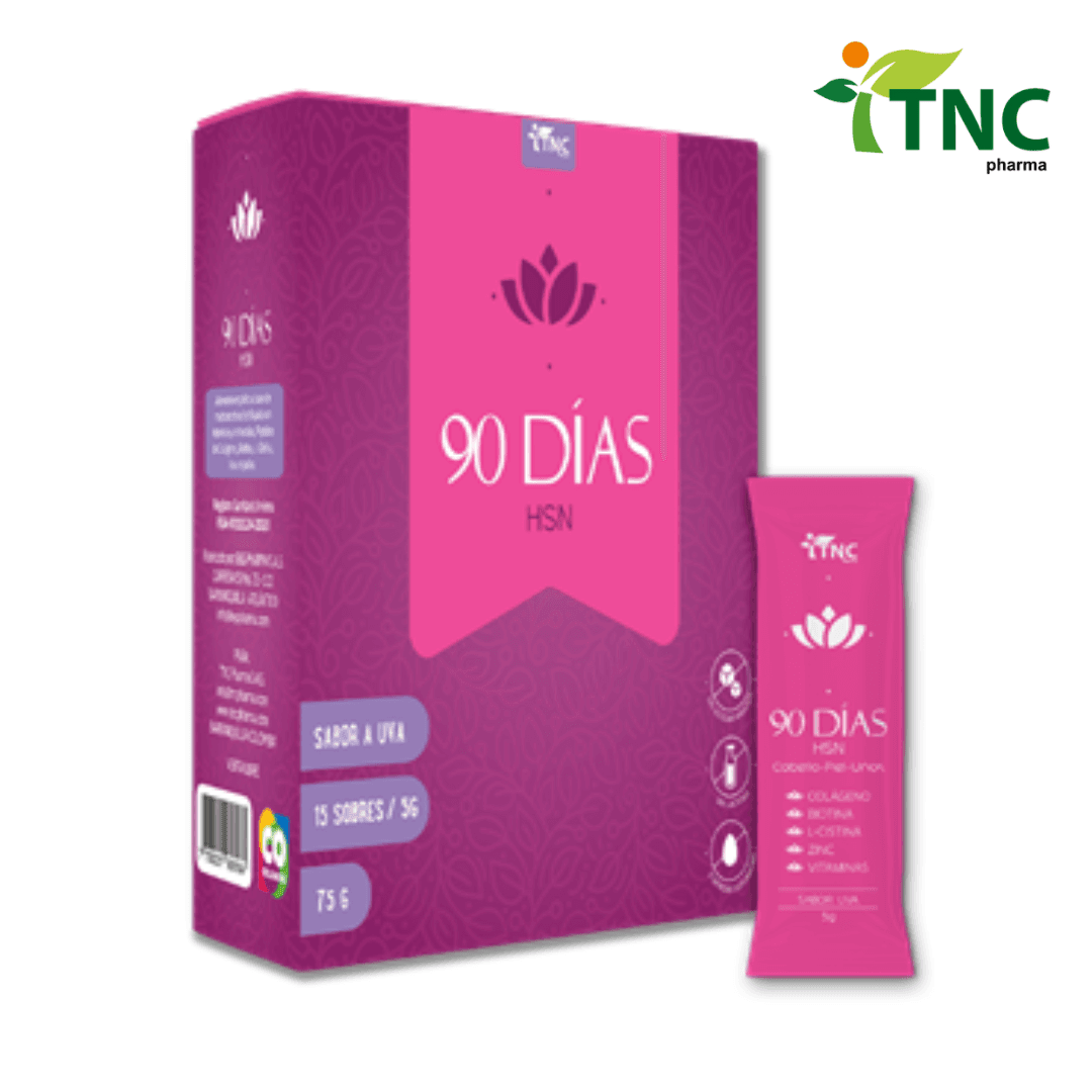 90 dias HSN Fortalece cabello,uñas, piel