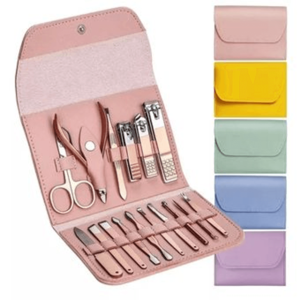 Kit Manicure Pedicure Cuidado Facial x16
