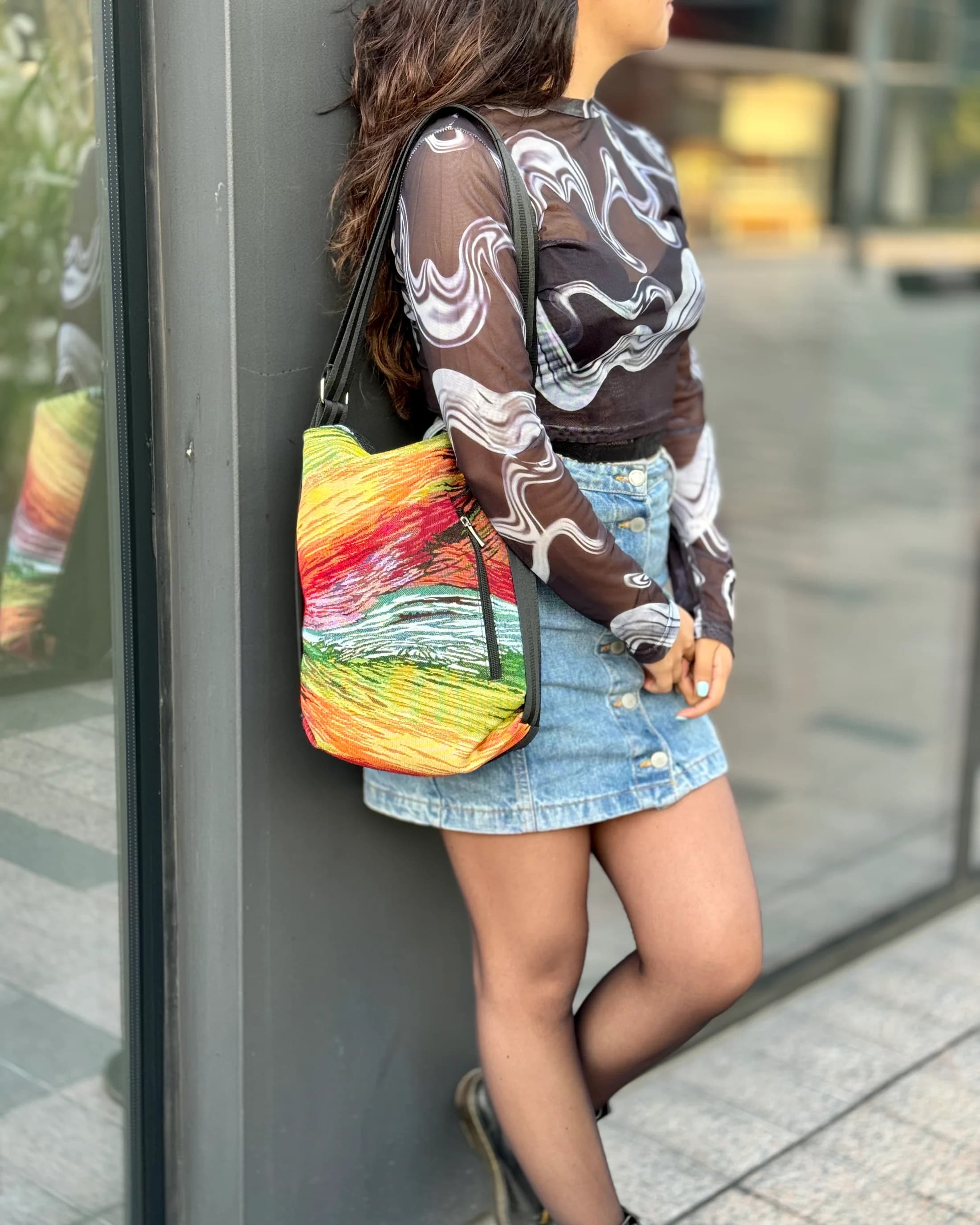 Mochila Doble Uso Gobelino Pintoresco