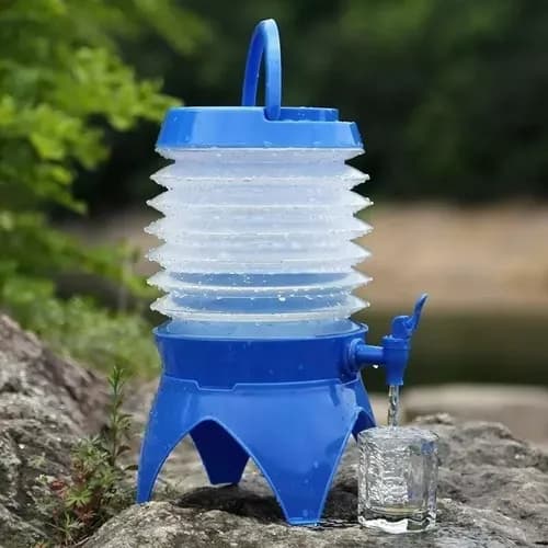 💧BOTELLON DISPENSADOR DE AGUA PLEGABLE