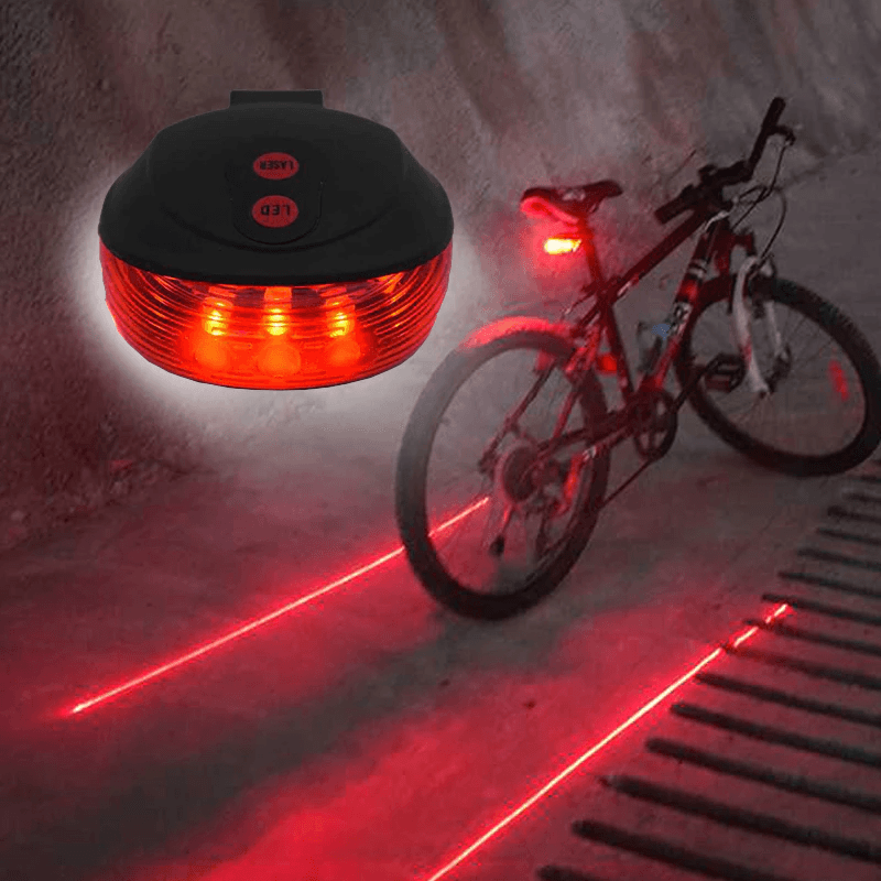 LUZ LED CON LACER PARA BICICLETA