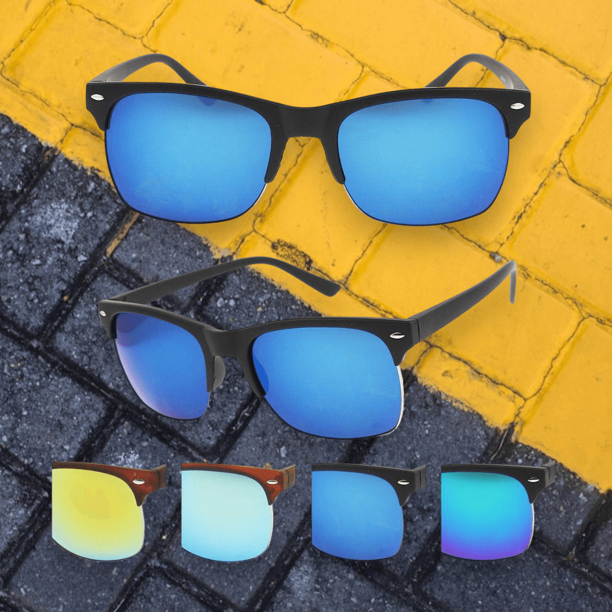 Gafas de sol tipo Clubmaster AGV-311