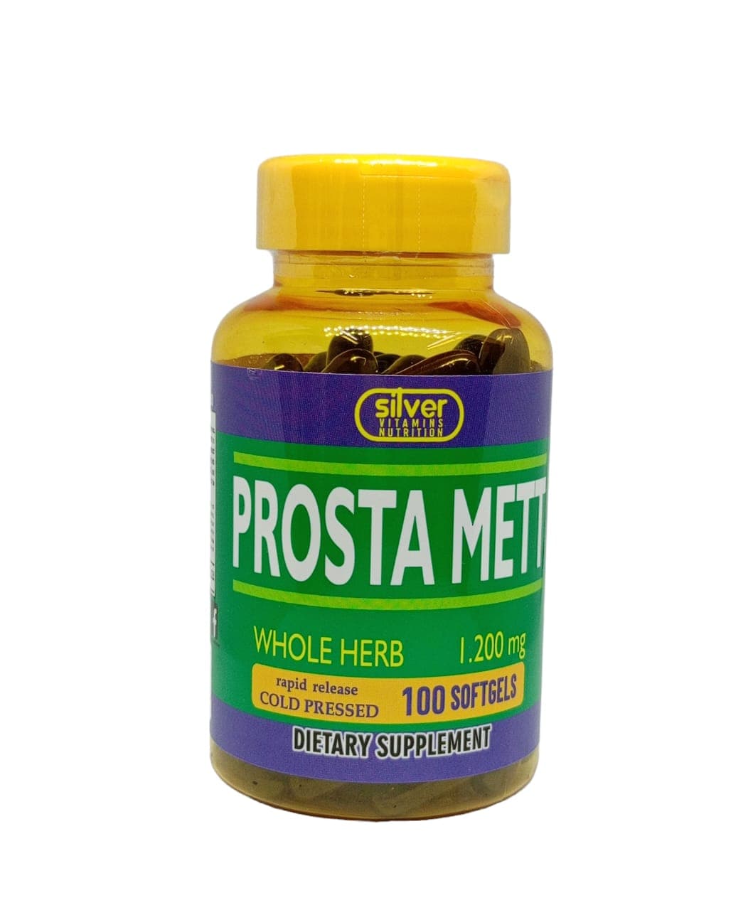 saw palmeto 1000mg x 100 capsulas silver