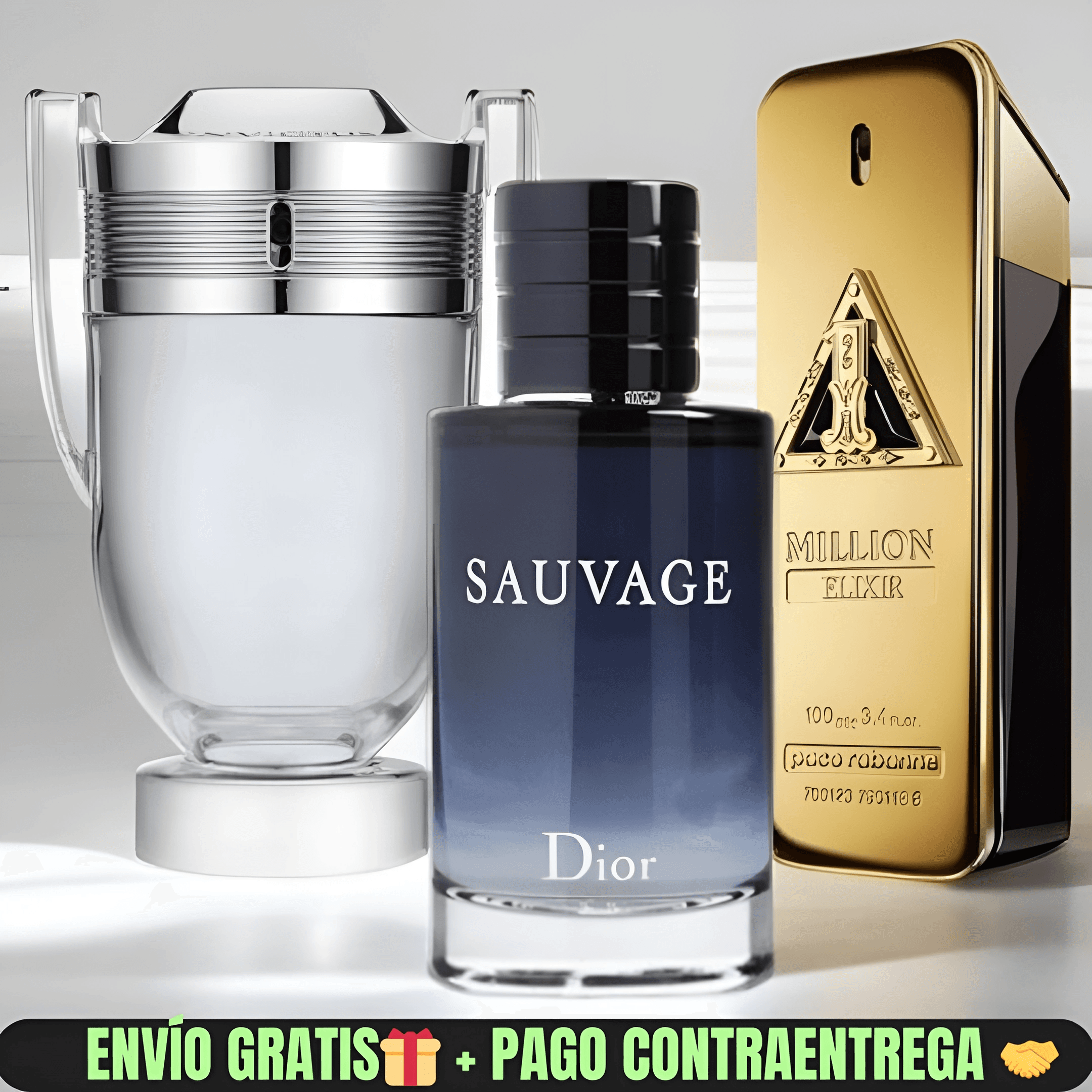 KIT INVICTUS + SAUVAGE + ELIXIR