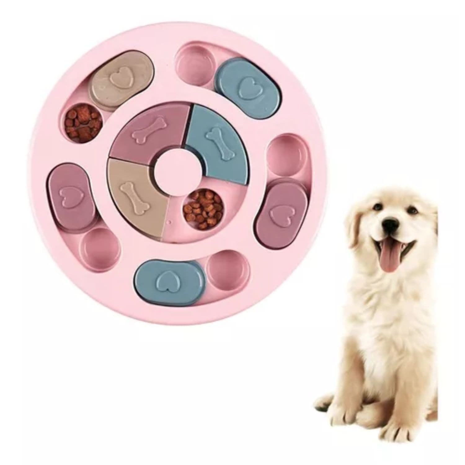 Comedero Didactico Para Mascota Tazon In
