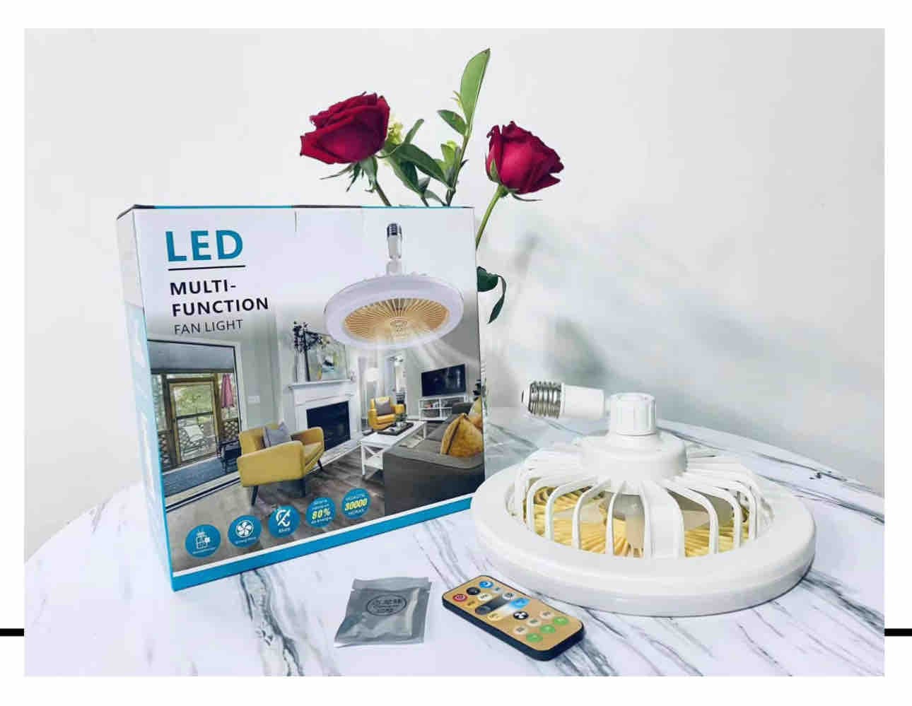 Ventilador de techo con lampara