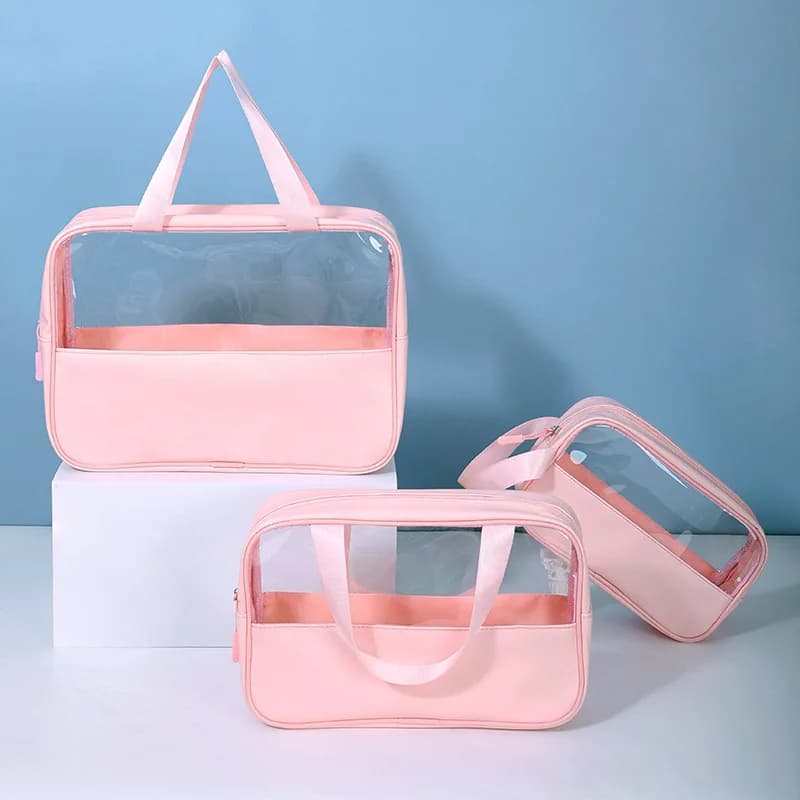 BOLSO TRASPARENTE LLEVA 3 PAGA 2