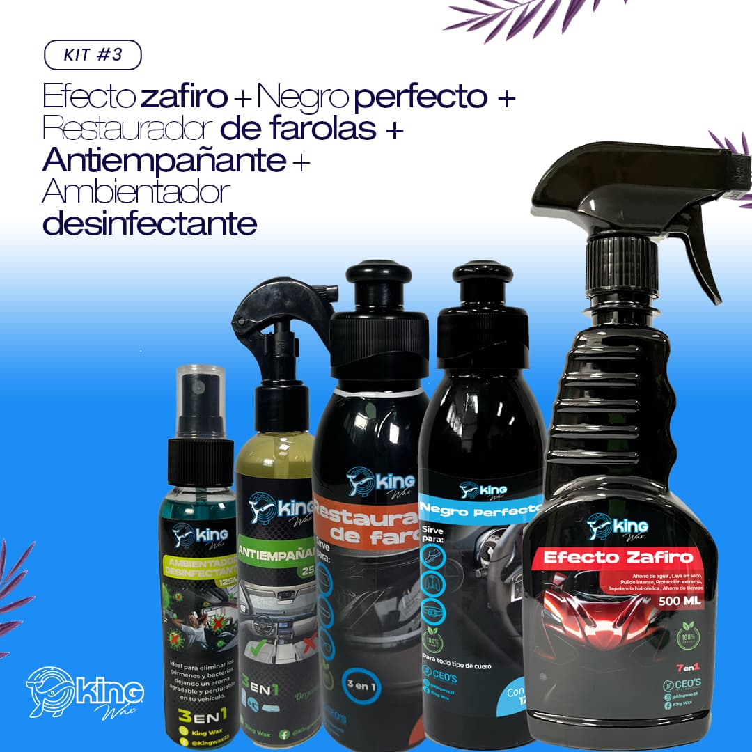 Kit completo king wax
