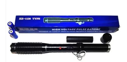 BASTON TASER CON LINTERNA RECARGABLE