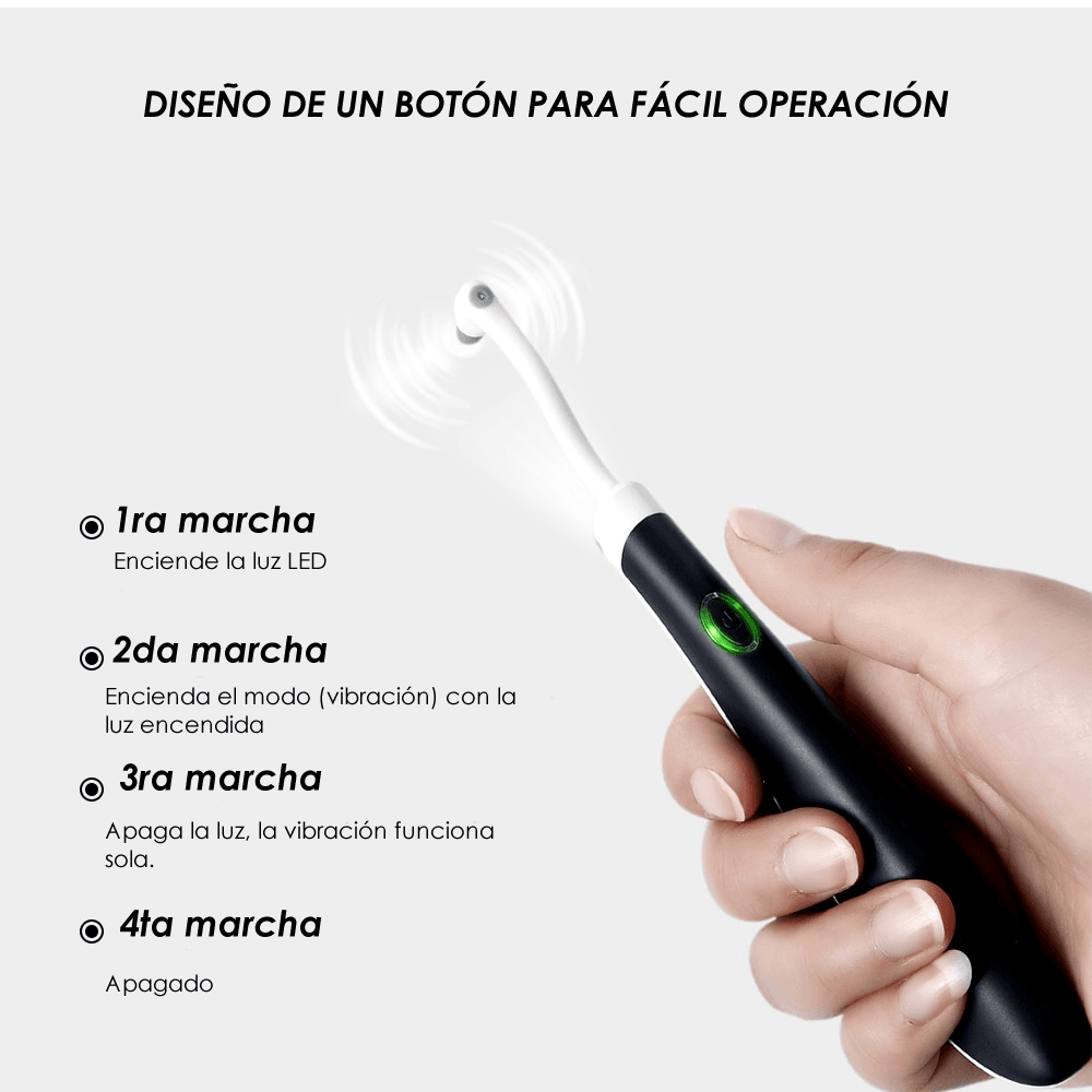 Limpiador dental eléctrico ultrasónico
