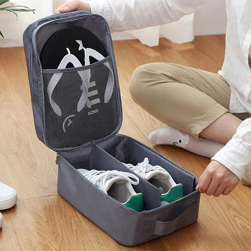 BOLSA DE VIAJE PORTATIL PARA ZAPATOS