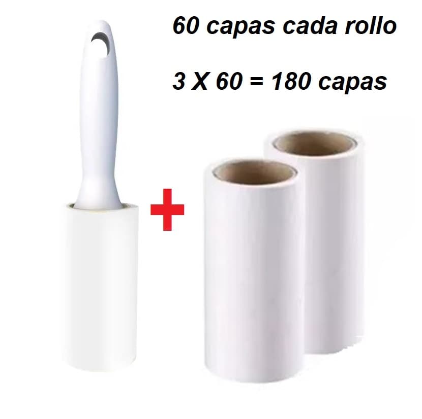 Rodillo Quita Pelos De Mascotas 180Capas