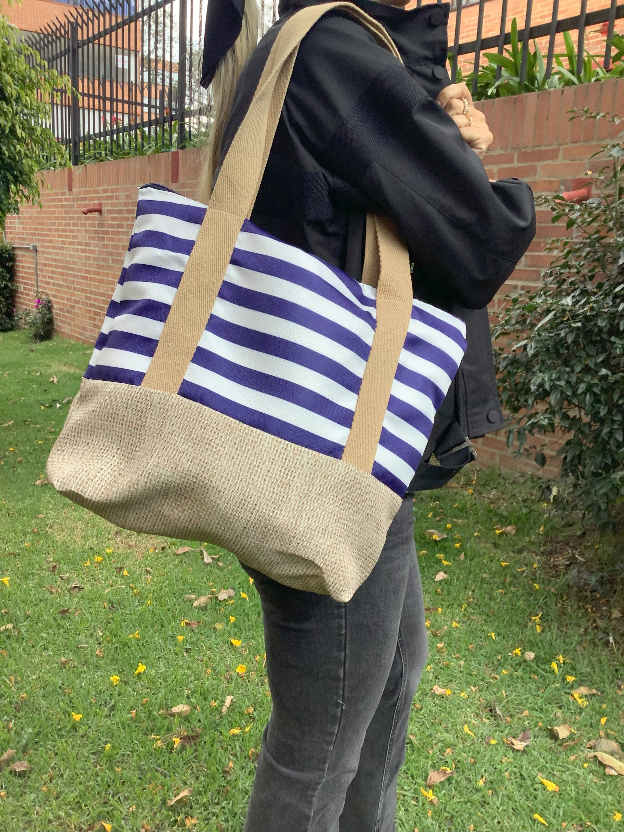Bolso Marinero a rayas
