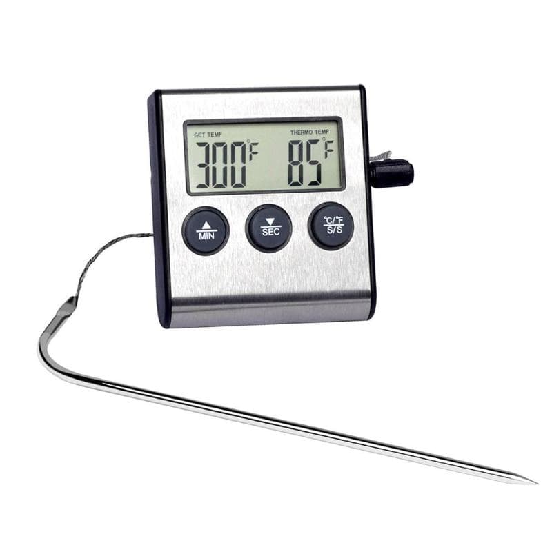 Termometro Horno Acero Inoxidable Sonda