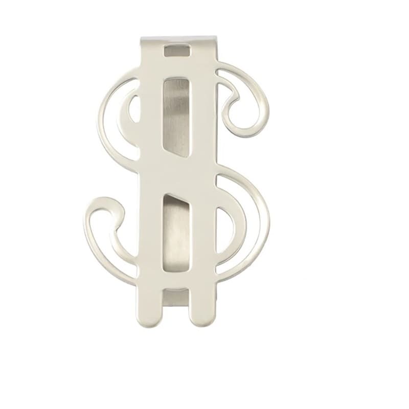 Clip Gancho Sujeta Billetes Diseño Dolar