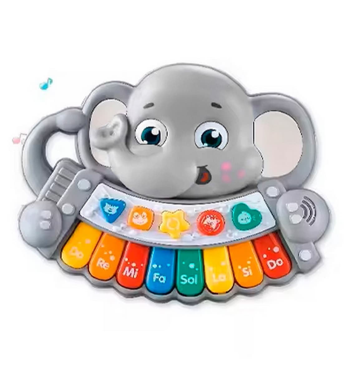 Piano Elefante Sonido Y Notas Musicales