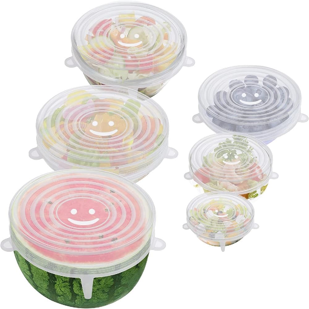 6x Tapas Elasticas De Silicona