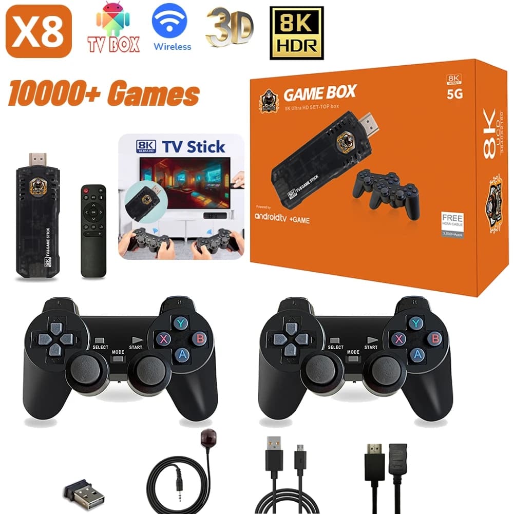 Consola game box x8