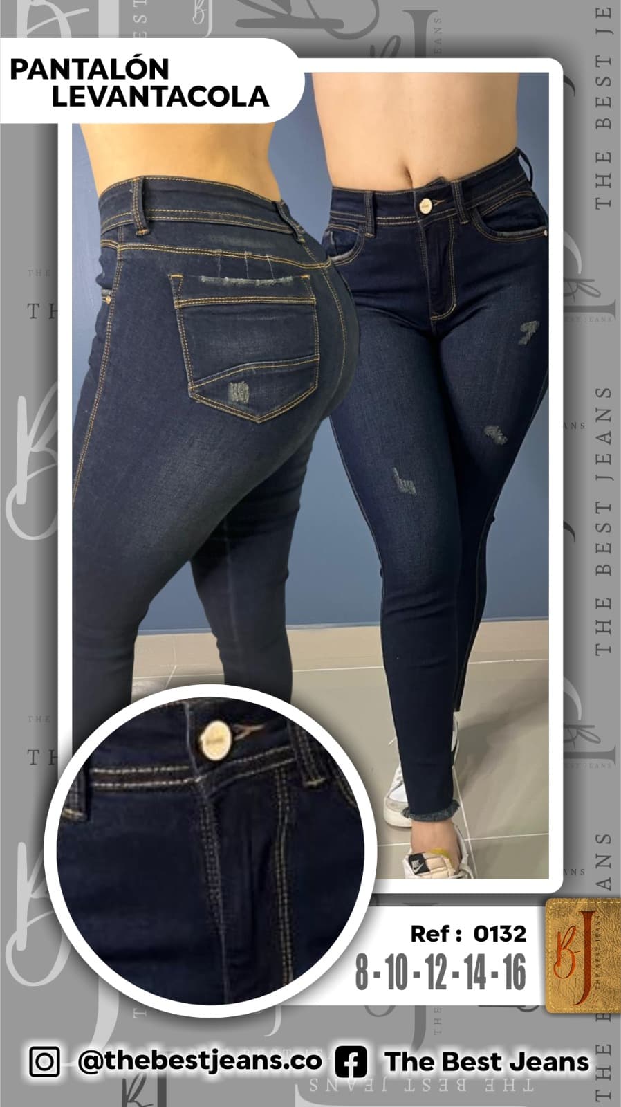 Jeans dama ref 0132