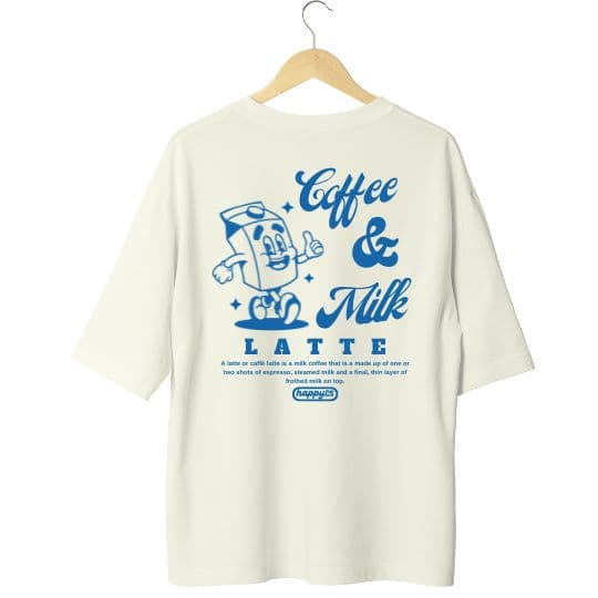 Coffee & milk vainilla oversize
