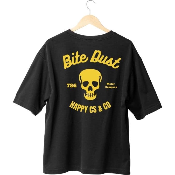 BITE DUST BLACK OVERSIZE
