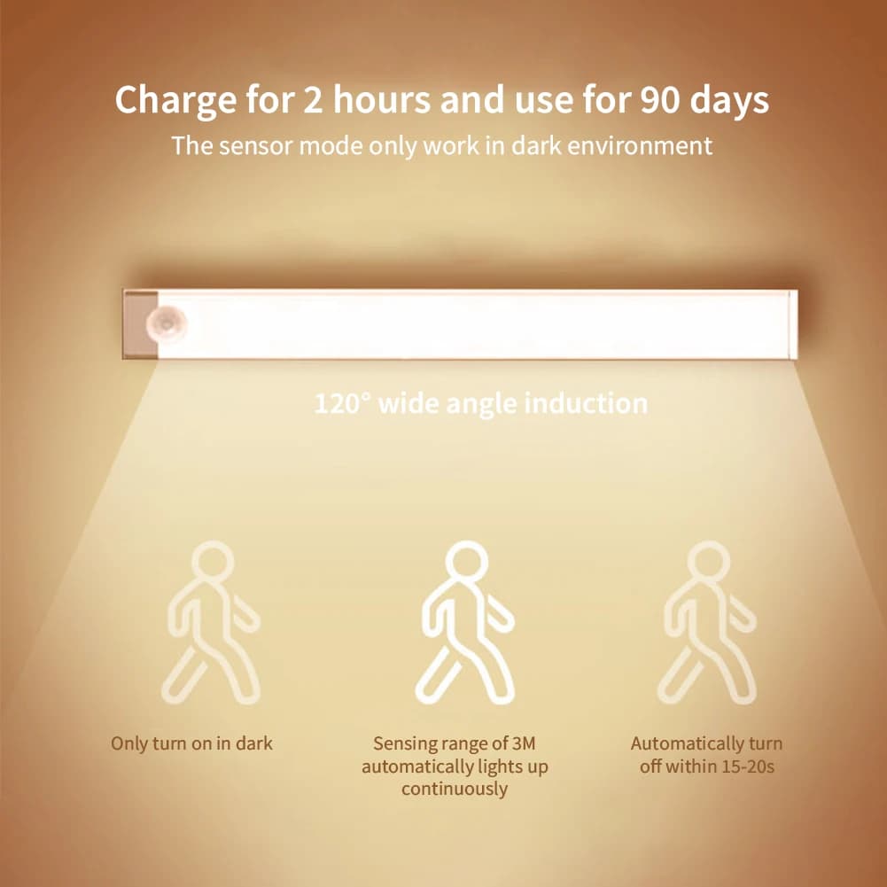 Luz LED con Sensor de Movimiento