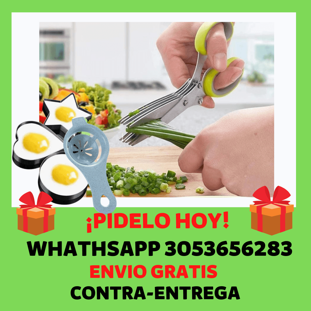 Tijera Multifuncional y Obsequio