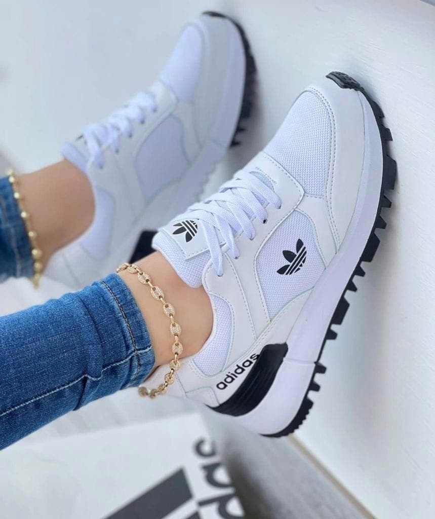 Adidas Trébol Blanco