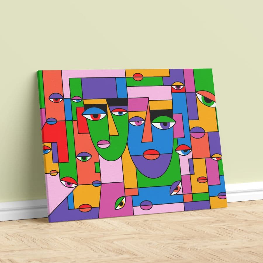 Rostro lienzo 09